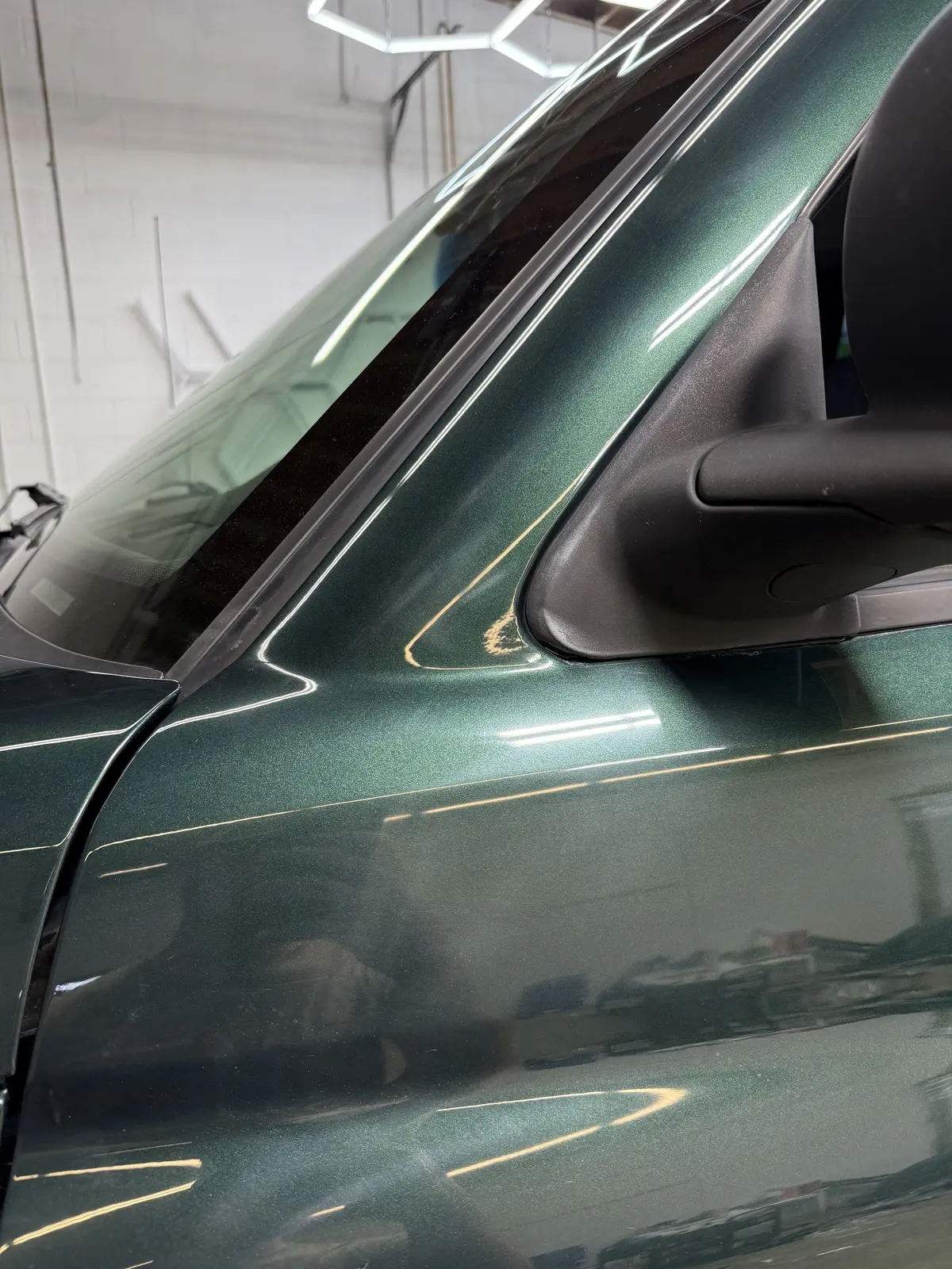Close detail of protected vehicle paint in Quincy, Illinois
